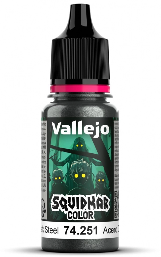 Vallejo: 74.251 - Squidmar Color - Dark Steel
